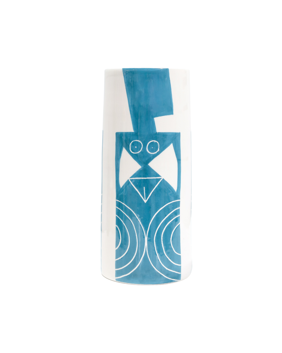 Peacock Blue | Big Women Vase